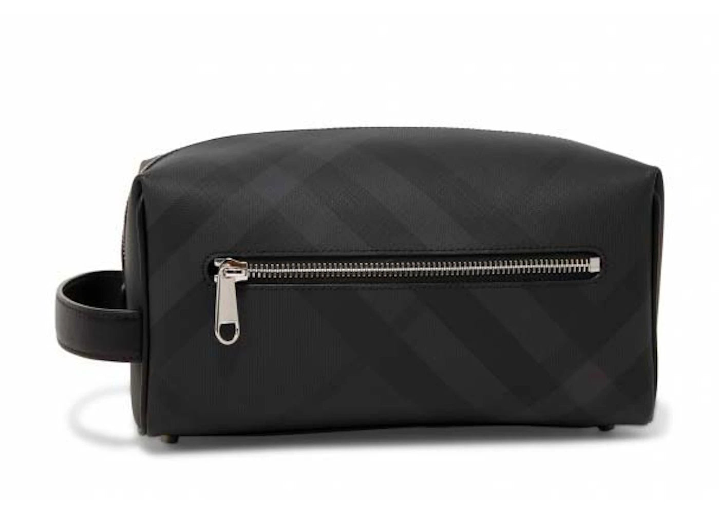 Burberry Vintage Check Print Wash Bag Black