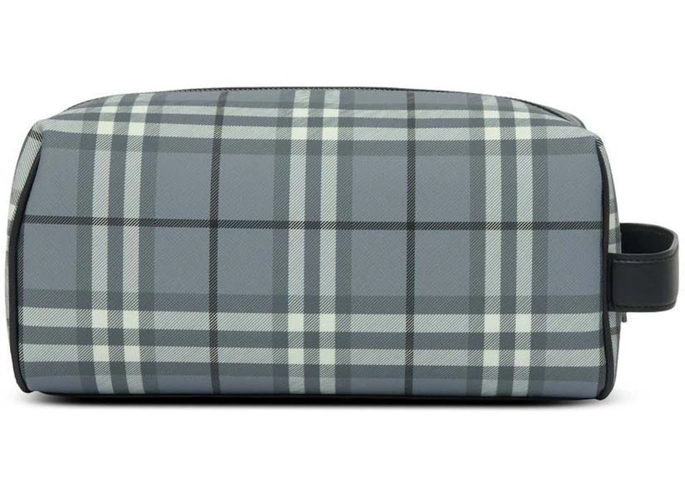 Burberry Vintage Check Print Wash Bag Light Grey