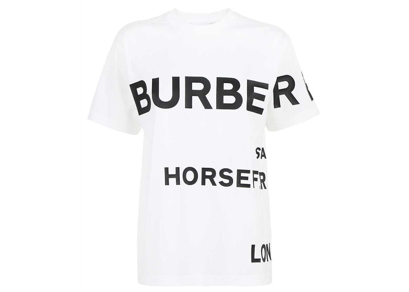 Burberry Womens Carrick T-Shirt White