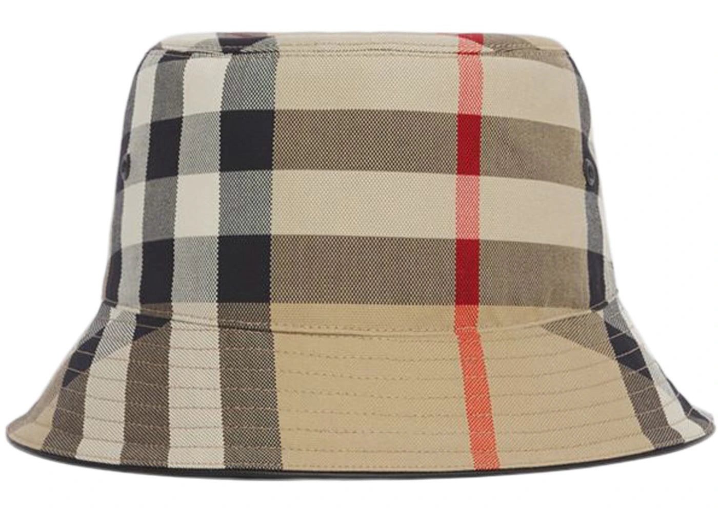 Burberry Women's Check Cotton Bucket Hat Archive Beige