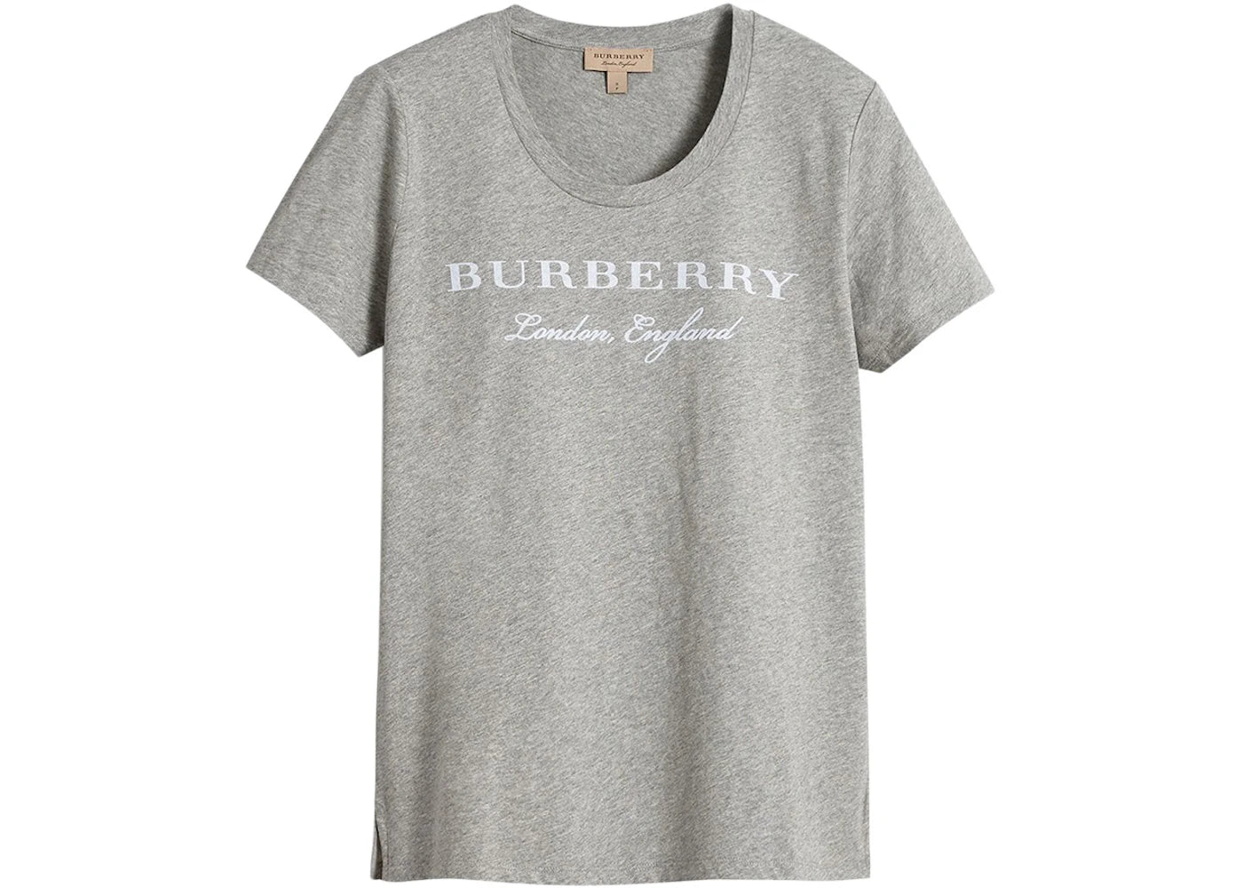 Burberry Women's Classic Logo T-shirt Gray