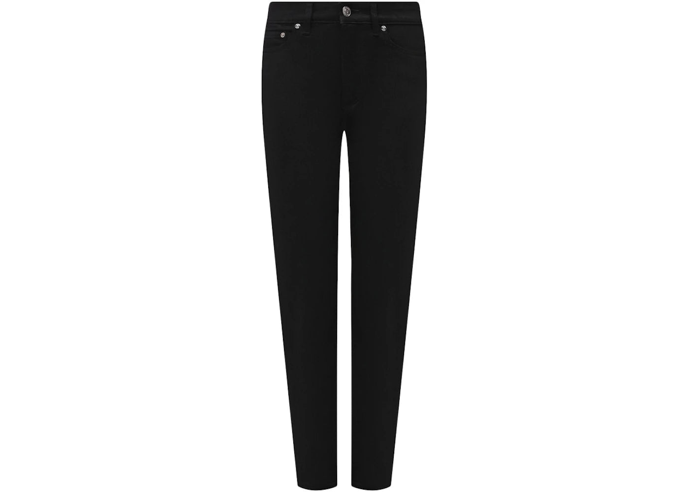 Burberry Women's Mid-Rise Skinny Jeans Black