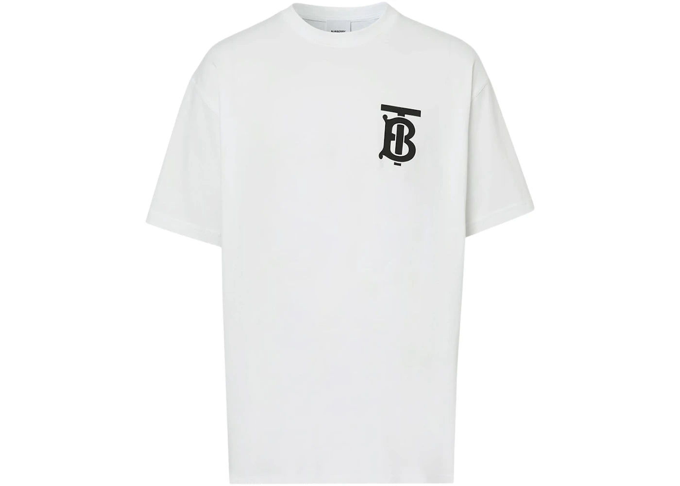 Burberry Women's Monogram Motif Oversized T-shirt White