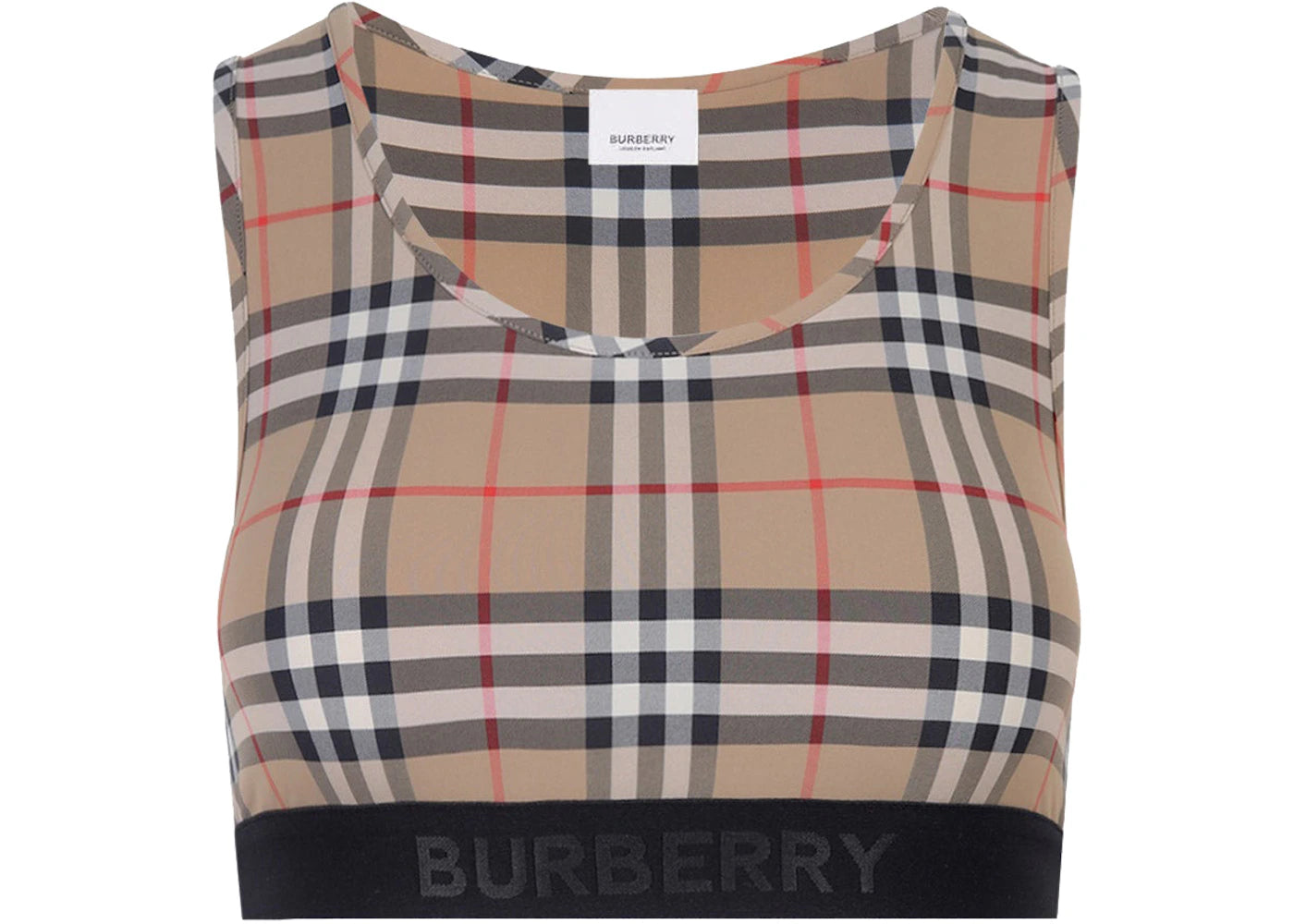 Burberry Women's Stretch Nylon Top Beige