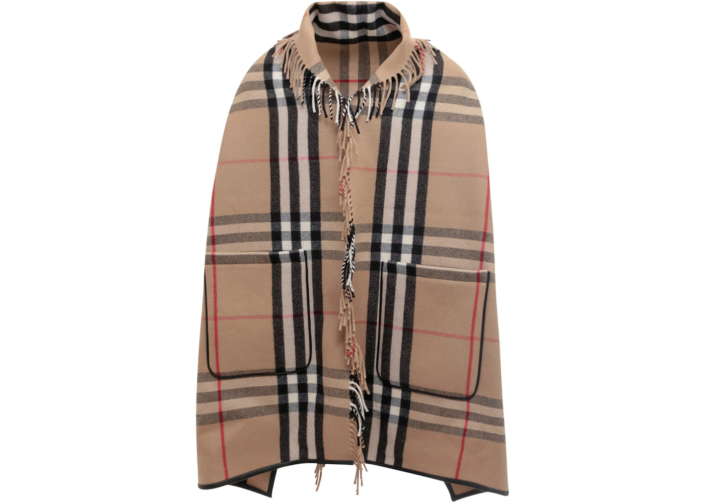 Burberry Women's Wool And Cashmere Mantel Coat Beige