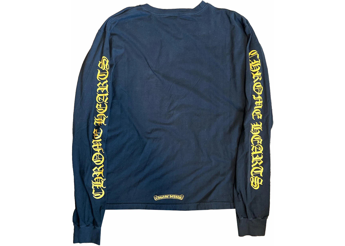 Chrome Hearts Yellow Print L/S T-shirt Black