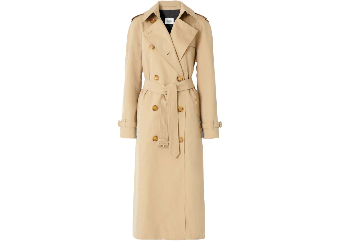 Burberry x Minecraft Monogram Motif Waterloo Trench Coat Honey