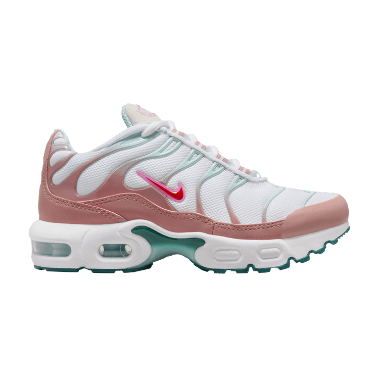 Nike Air Max Plus White Red Stardust Jade Ice Siren Red (PS)