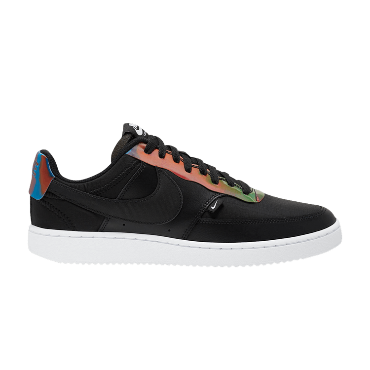 Nike Court Vision Low PRM Black Rainbow White