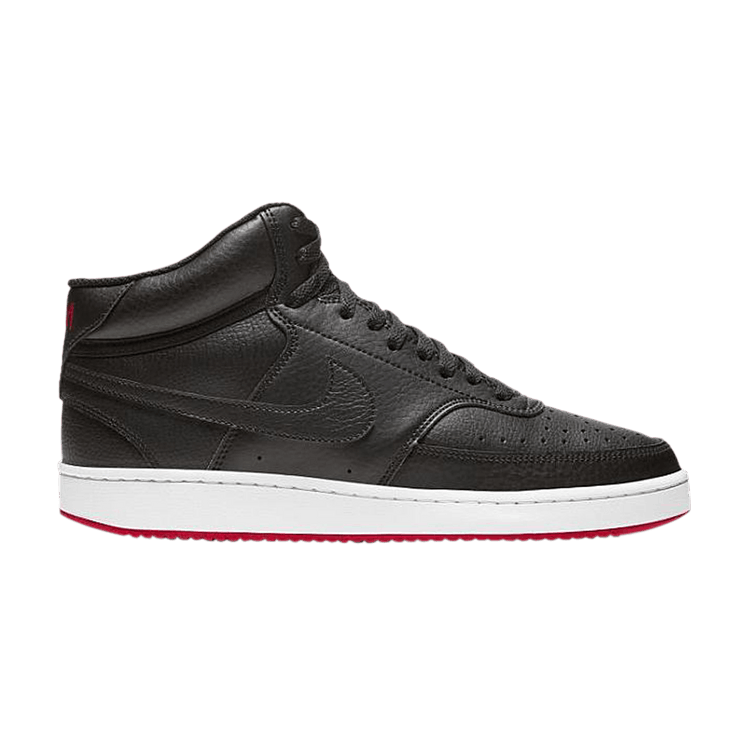 Nike Court Vision Mid Black University Red