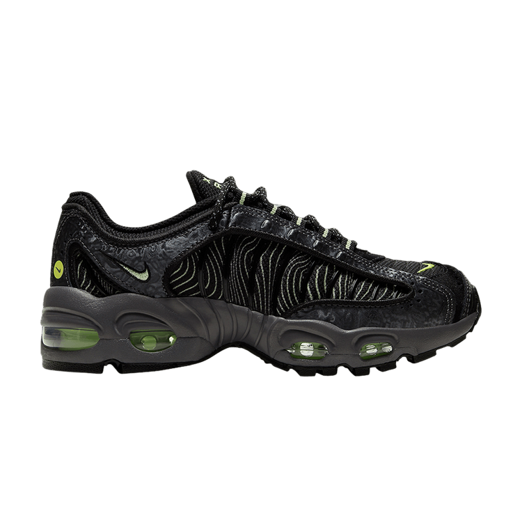 Nike Air Max Tailwind 4 Gunsmoke Black Barely Volt (GS)