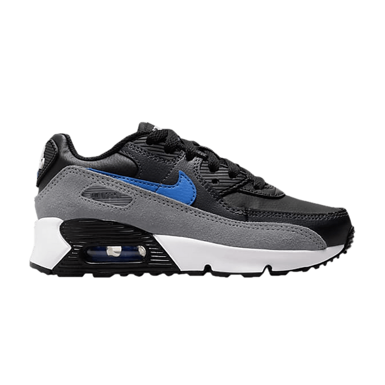 Nike Air Max 90 Black Medium Blue (PS)