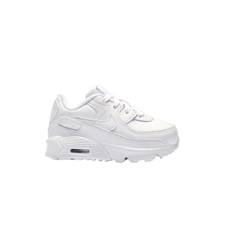 Nike Air Max 90 Leather Triple White (TD)