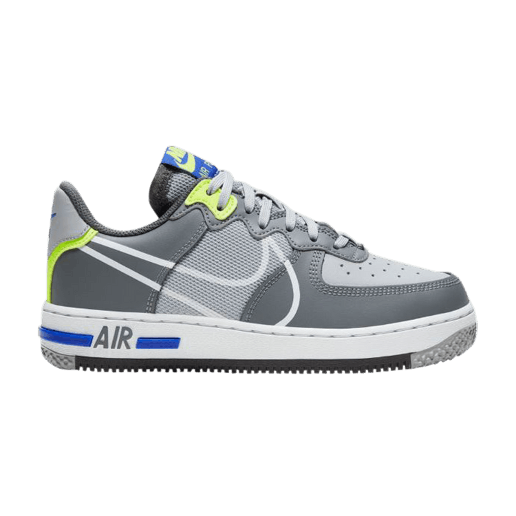 Nike Air Force 1 Low React Wolf Grey (GS)