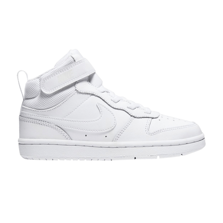 Nike Court Borough Mid 2 Triple White (PS)