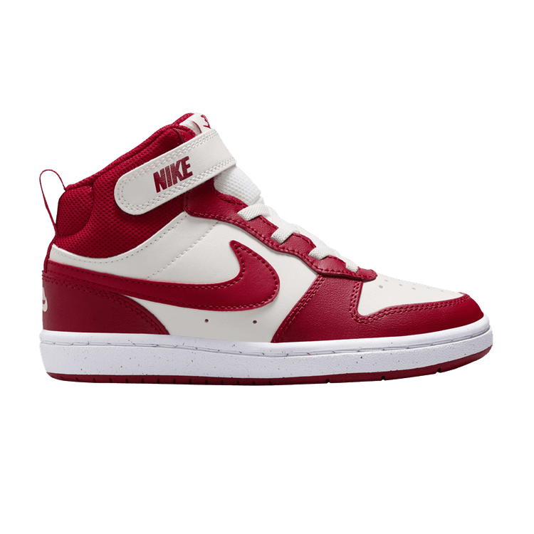 Nike Court Borough Mid 2 Sail White Gym Red (PS)