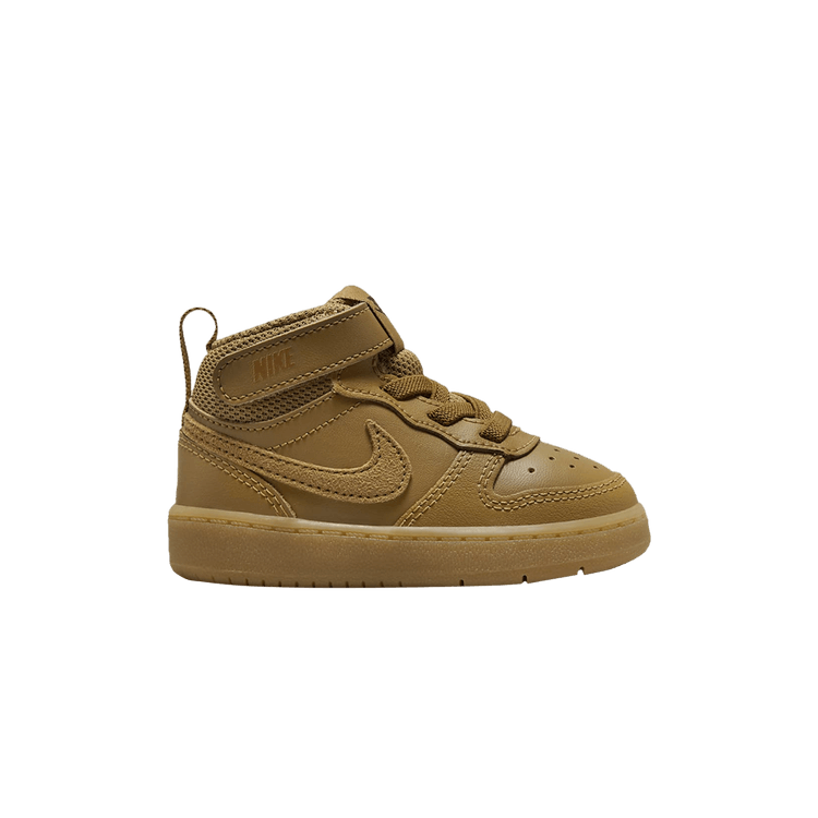 Nike Court Borough Mid 2 Wheat Black Gum Light Brown (TD)