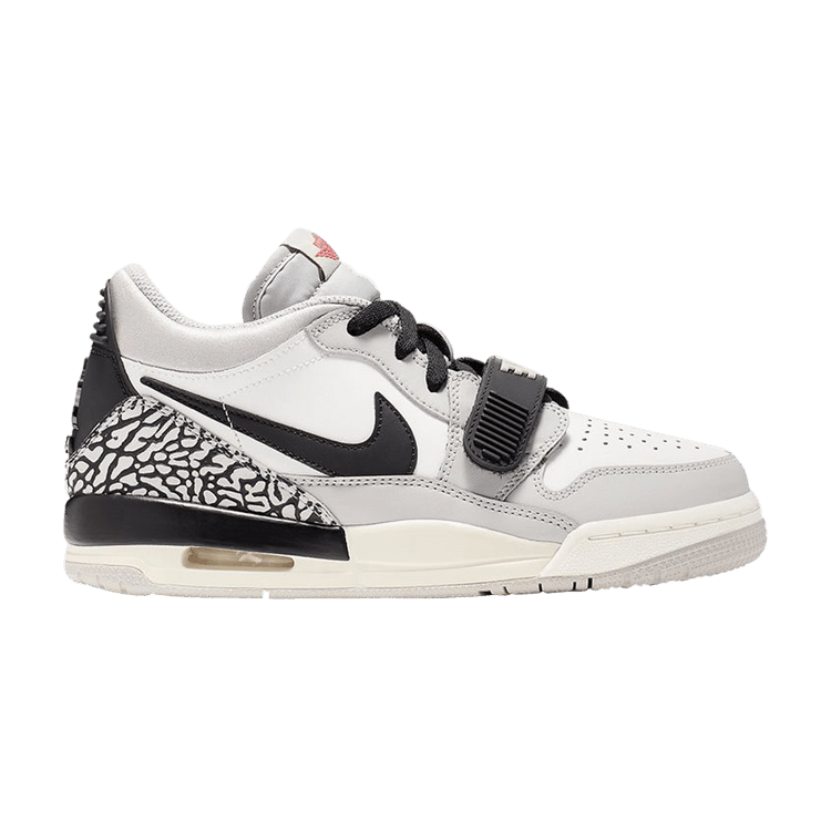 Jordan Legacy 312 Low Tech Grey Fire Red Black (GS)
