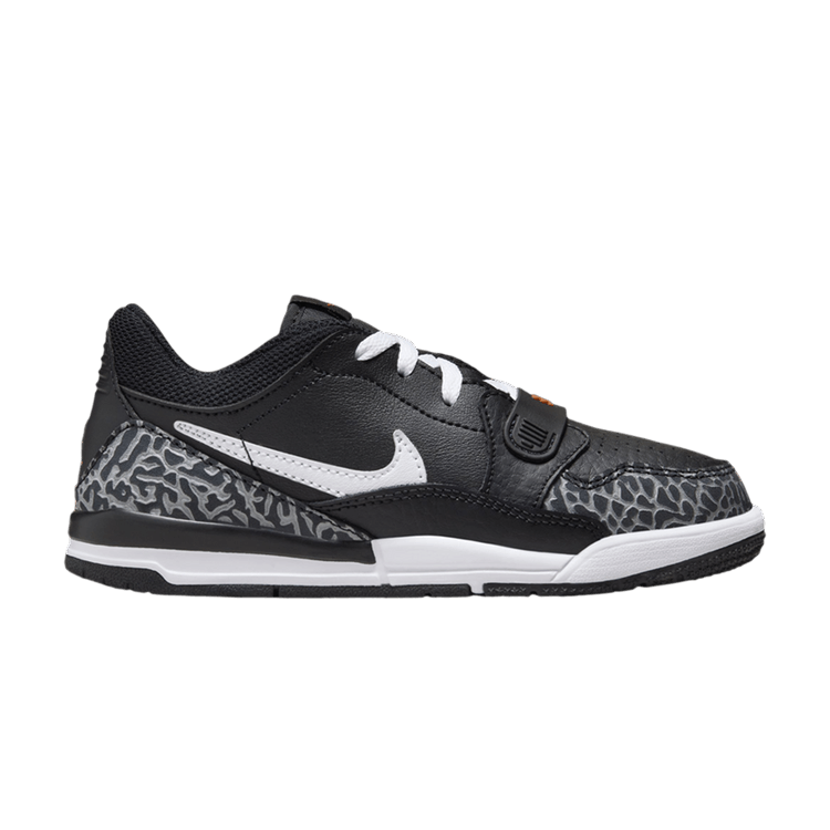 Jordan Legacy 312 Low Black Wolf Grey Safety Orange White (PS)