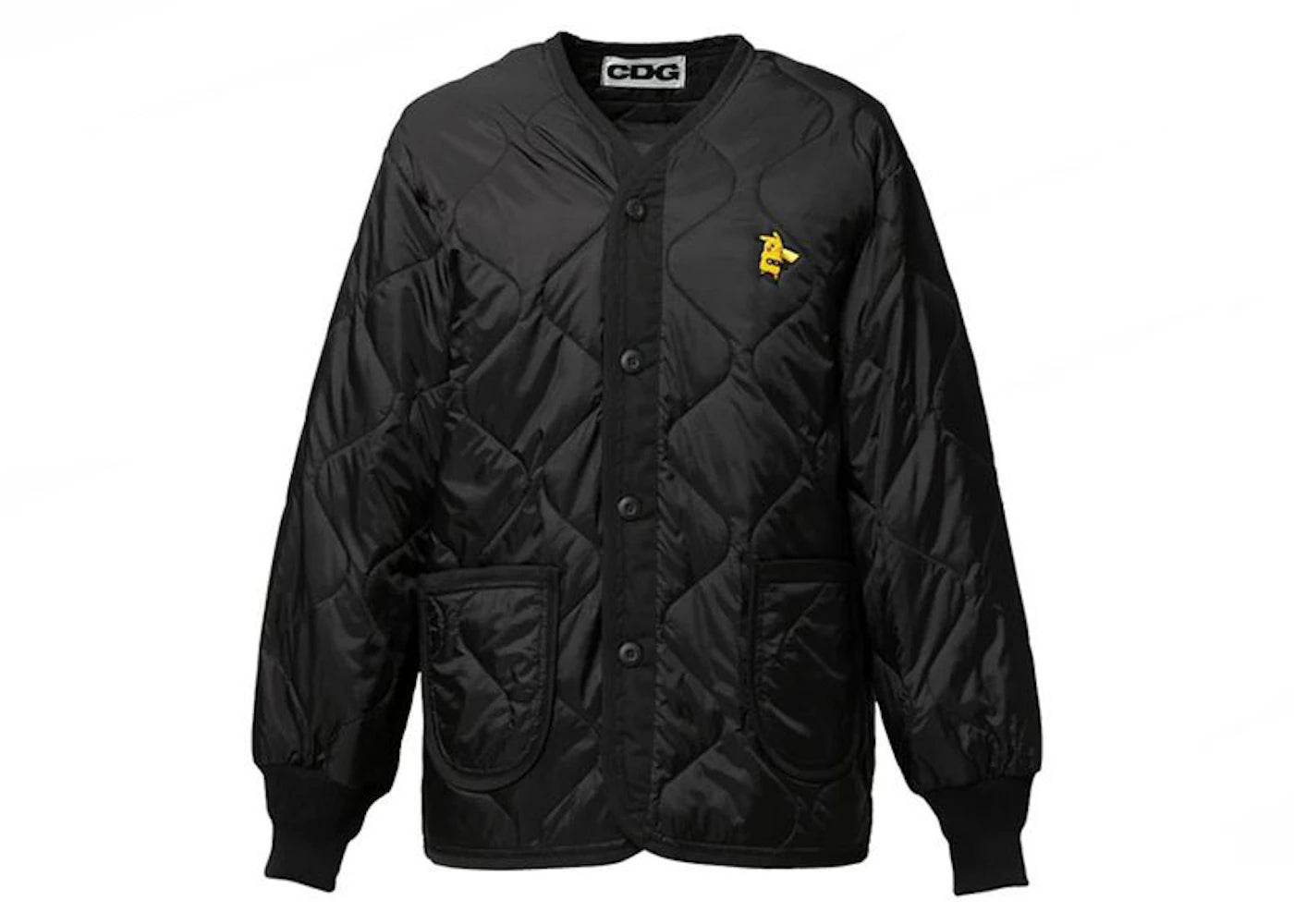 Comme des Garcons x Pokemon Emblem Liner Jacket Black