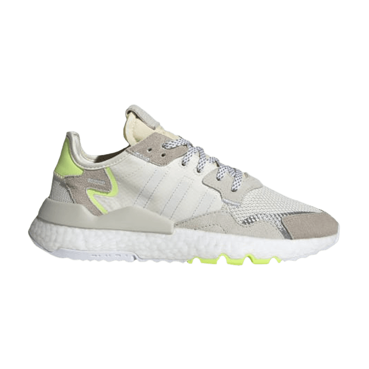 adidas Nite Jogger Off White Hi Res Yellow (Women's)