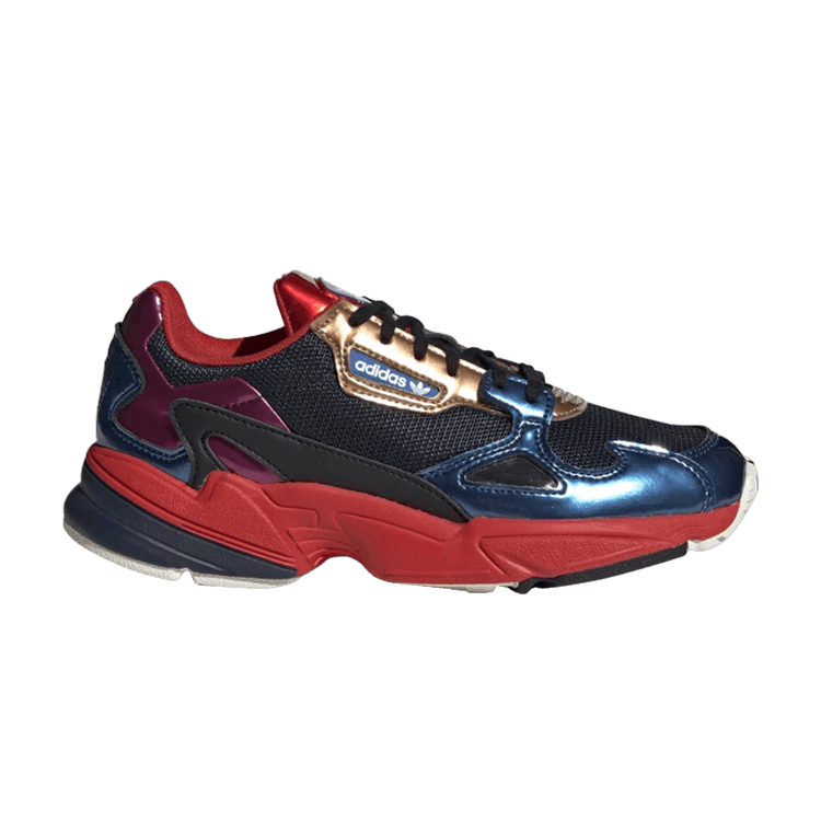 adidas Falcon Collegiate Navy Red (Women's)