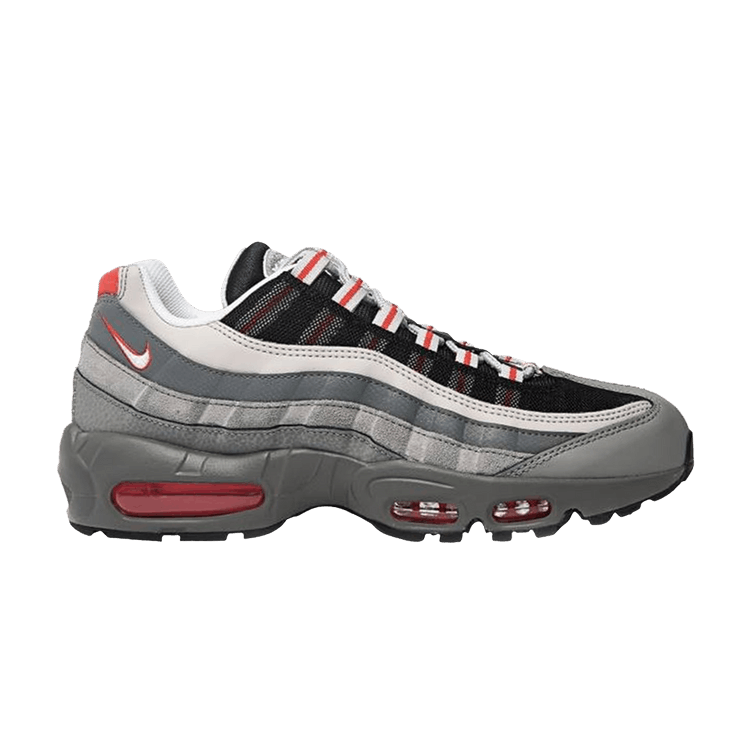 Nike Air Max 95 Essential Particle Grey Track Red