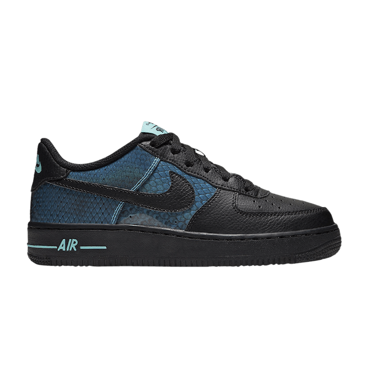 Nike Air Force 1 Low Dragon Scales Black (GS)