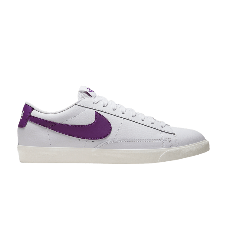 Nike Blazer Low Leather White Purple