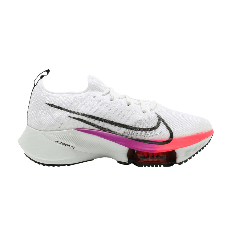 Nike Air Zoom Tempo Next% Flyknit White Hyper Violet Flash Crimson (Women's)