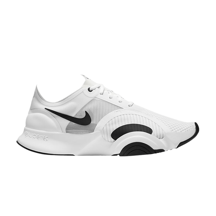 Nike SuperRep Go White Black Dark Smoke Grey