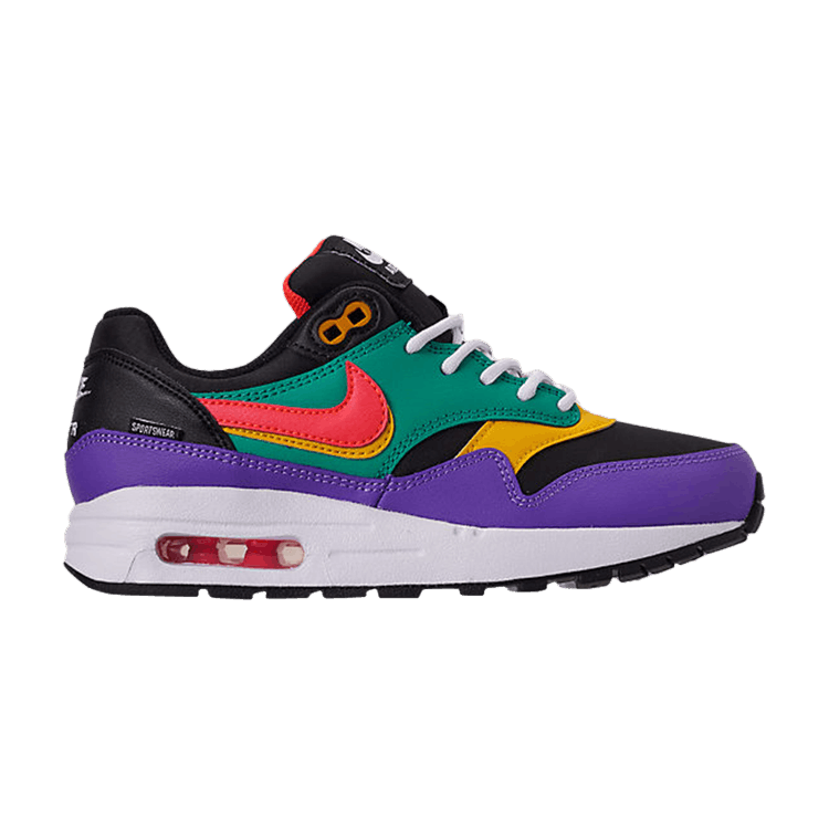 Nike Air Max 1 Game Change Black Kinetic Green (GS)