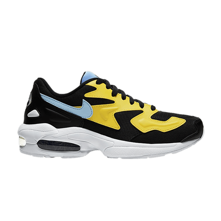 Nike Air Max 2 Light Yellow Light Blue Black (Women's)