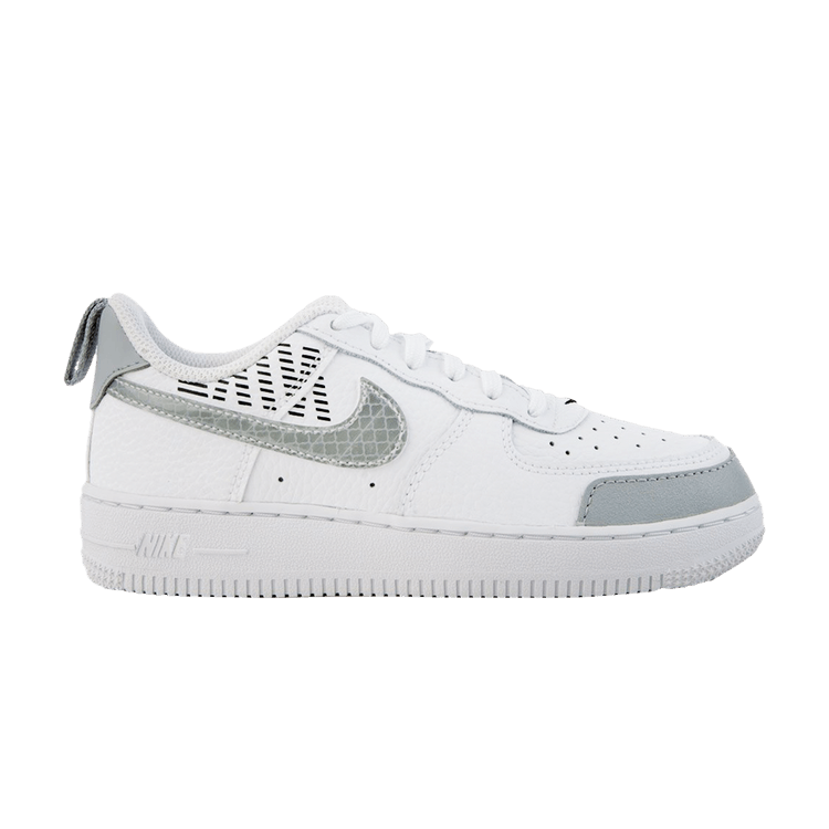 Nike Air Force 1 Low 07 LV8 White Wolf Grey Black (PS)