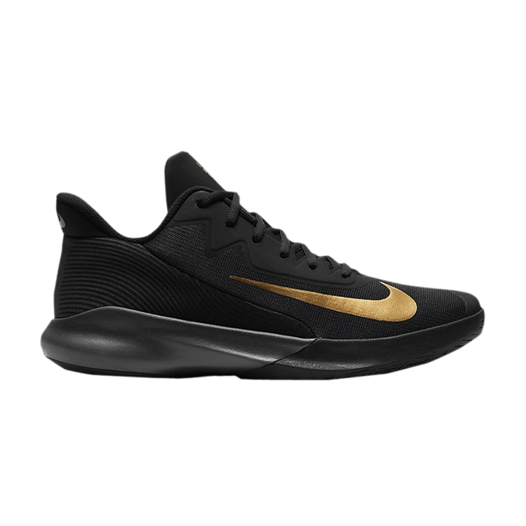 Nike Precision 4 Black Metallic Gold