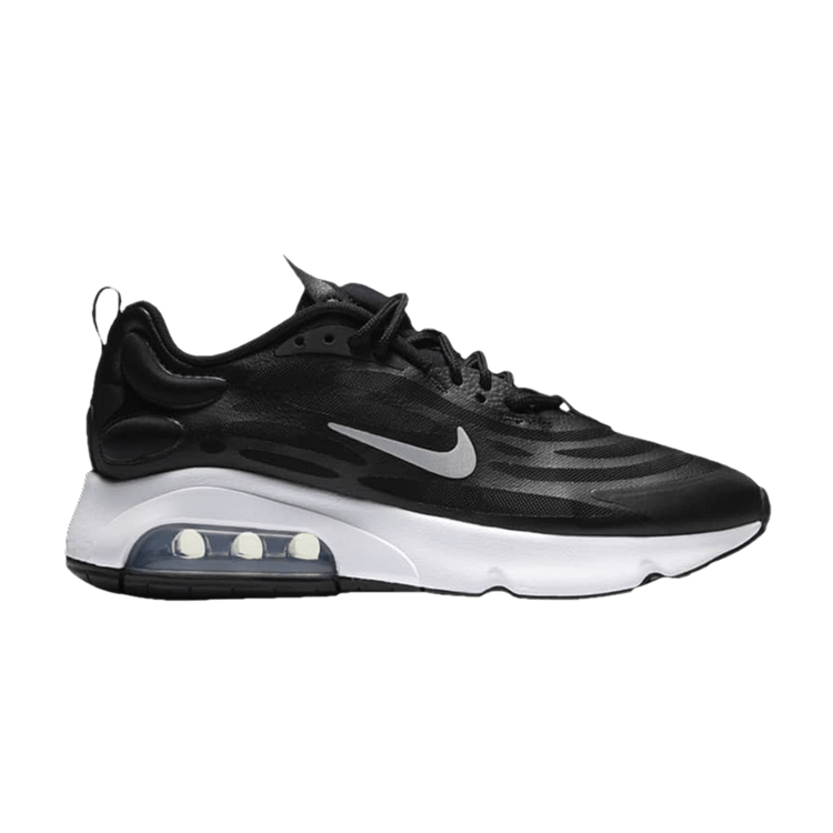Nike Air Max Exosense Black White Metallic Silver (Women's)