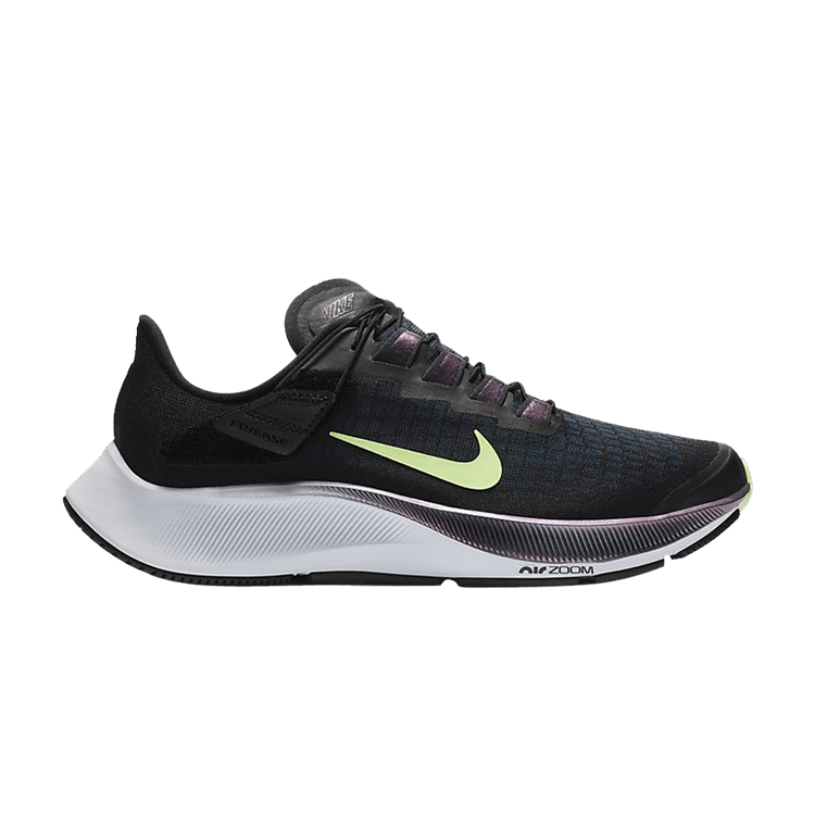 Nike Air Zoom Pegasus 37 Flyease Black Valerian Blue (Women's)