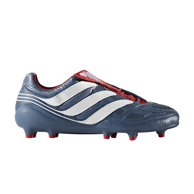 adidas Predator Precision FG Blue Grey Collegiate Red
