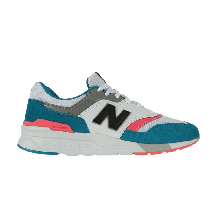 New Balance 997 White Aqua