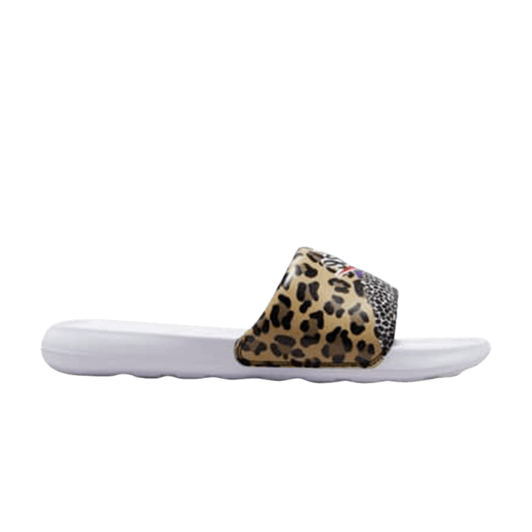 Nike Victori One Printed Slide White Animal Print (Women's)