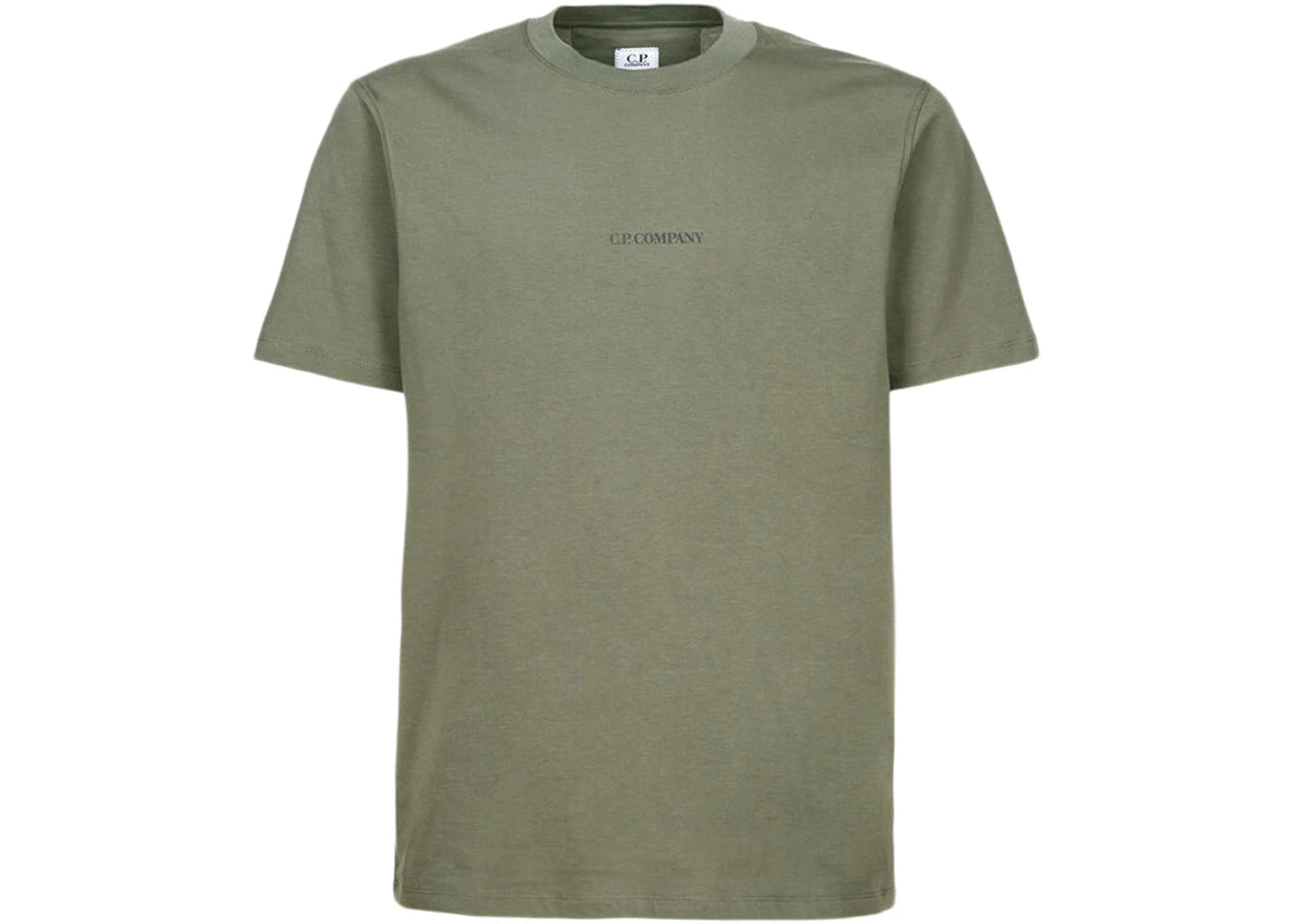 C.P. Company 30/1 Jersey Compact Logo T-Shirt Thyme-Green