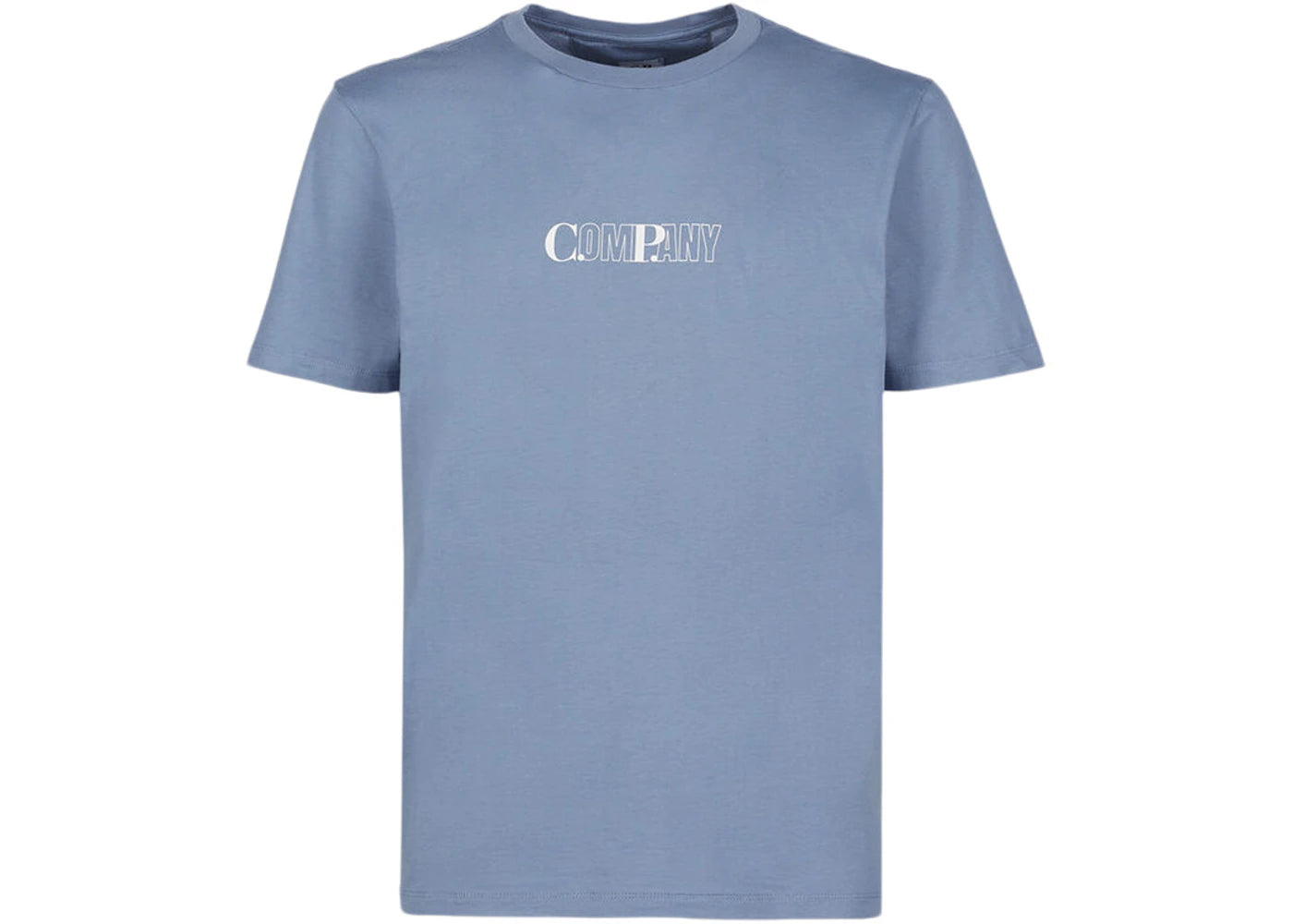 C.P. Company 30/1 Jersey Graphic Logo T-Shirt Infinity-Blue