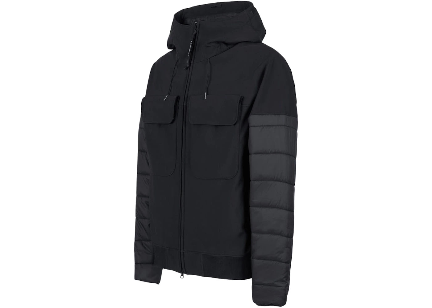 C.P. Company C.P. Shell-R Mixed Goggle Jacket Black