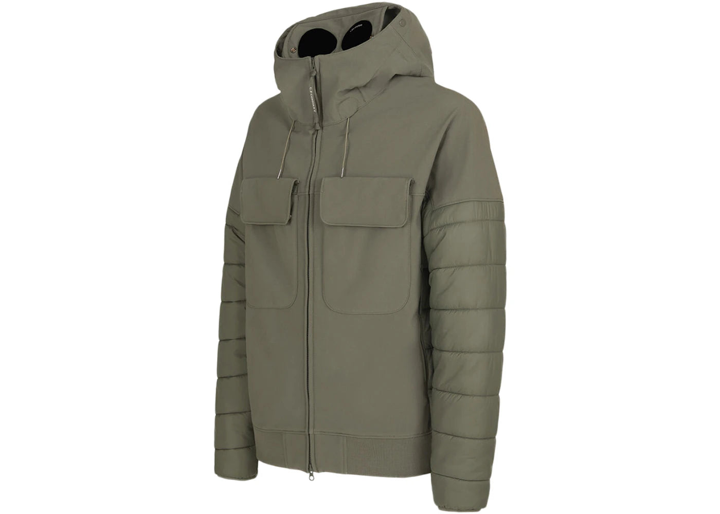 C.P. Company C.P. Shell-R Mixed Goggle Jacket Thyme-Green