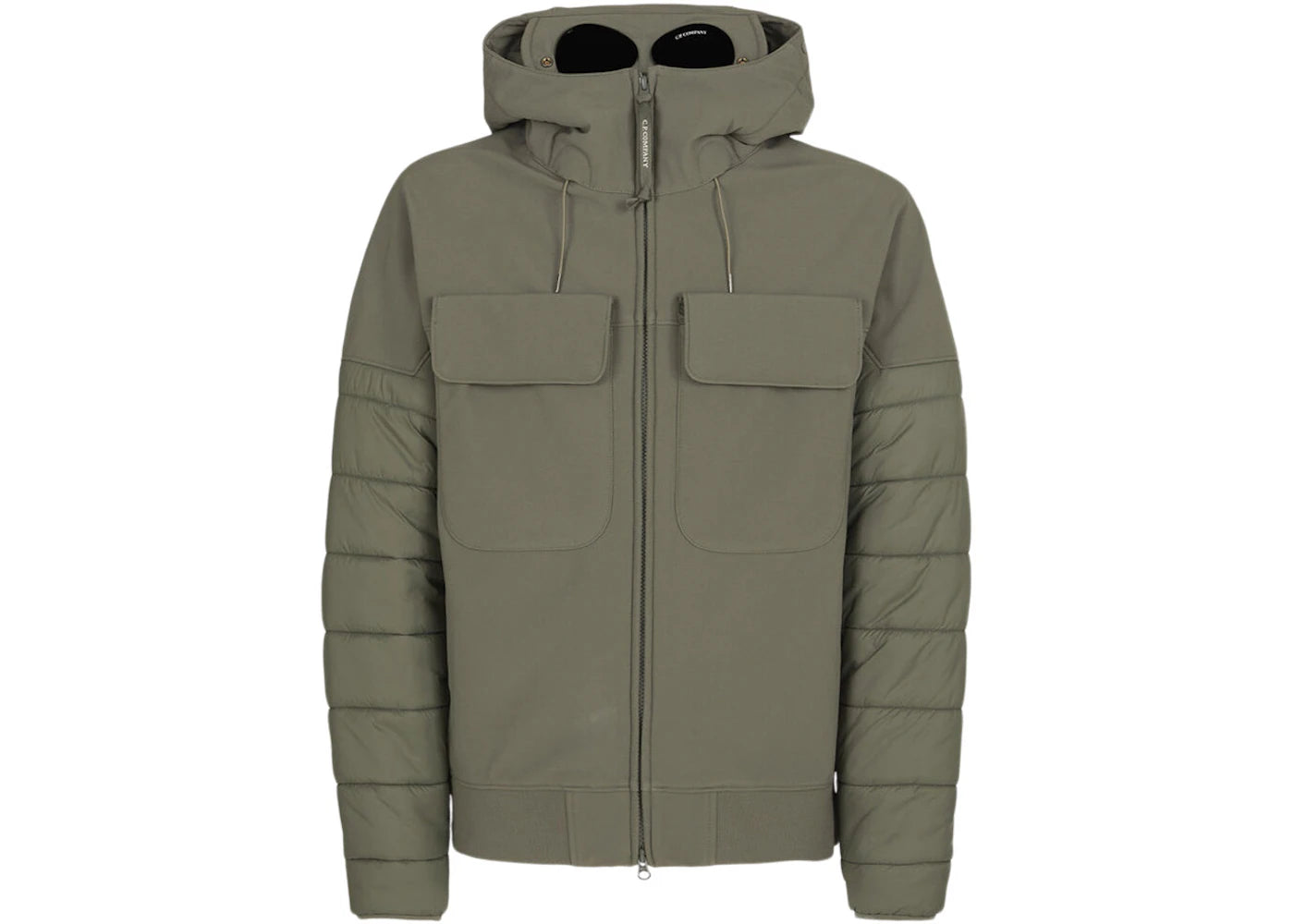 C.P. Company C.P. Shell-R Mixed Goggle Jacket Thyme-Green