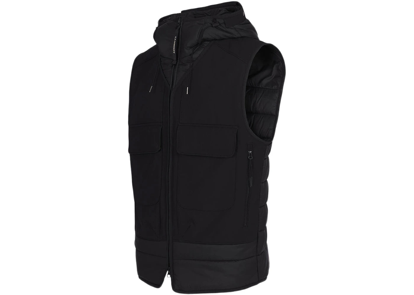 C.P. Company C.P. Shell-R Mixed Goggle Vest Black
