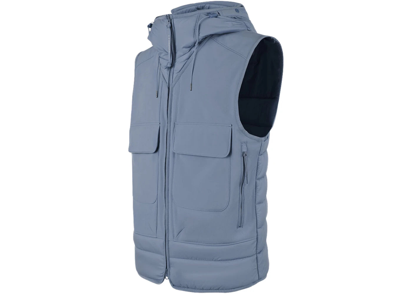 C.P. Company C.P. Shell-R Mixed Goggle Vest Infinity-Blue