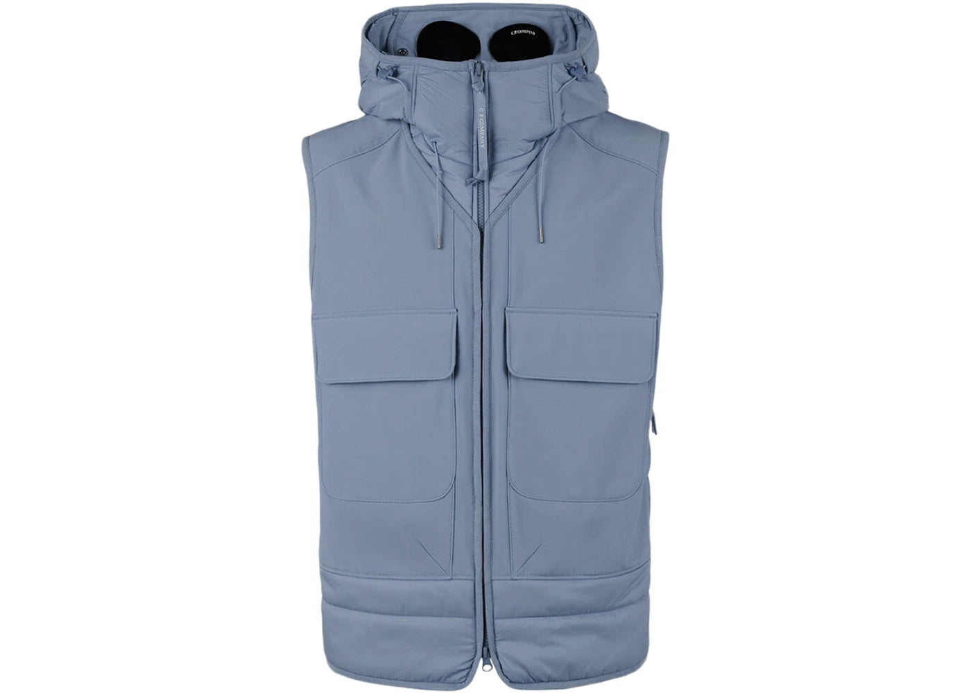 C.P. Company C.P. Shell-R Mixed Goggle Vest Infinity-Blue