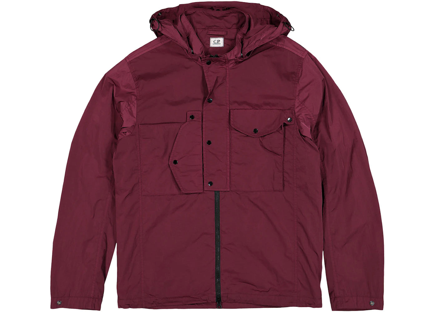 C.P. Company Chrome-R Goggle Overshirt Port Royal-Red