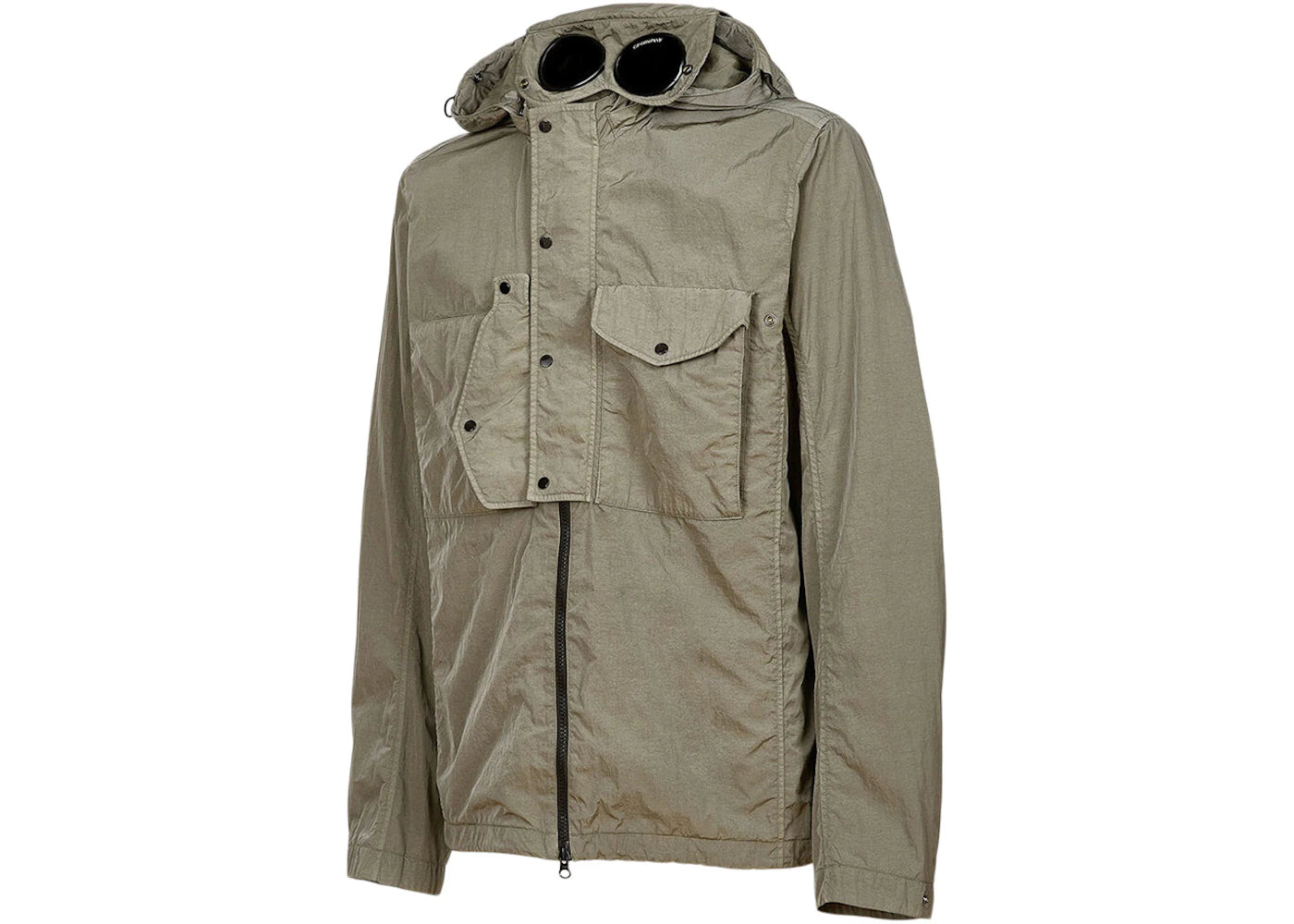C.P. Company Chrome-R Goggle Overshirt Thyme-Green